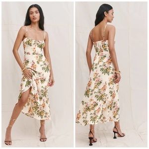 Reformation Emersyn Dress in Milo